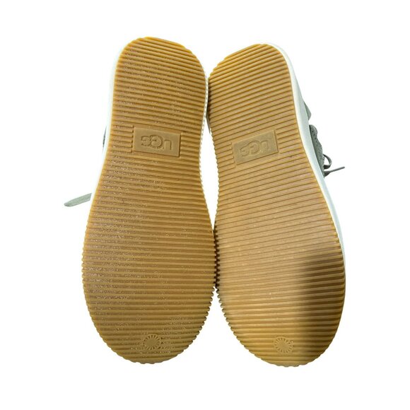 UGG EZ-Duzzit Platform Sneaker Lace-Up Clover Green 1152717 Size 10 - Picture 6 of 10